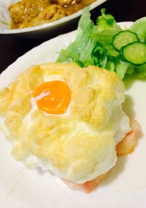 病み付き♥エッグインクラウド-レシピのメイン写真