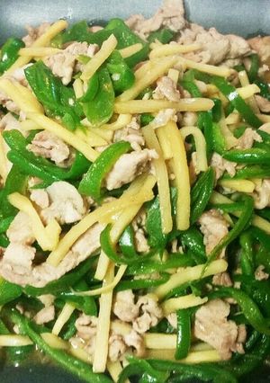 豚こま青椒肉絲！-レシピのメイン写真