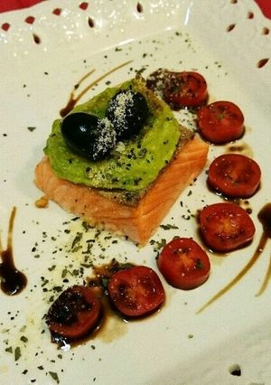 サーモンとアボカドのオーブン焼き-レシピのメイン写真
