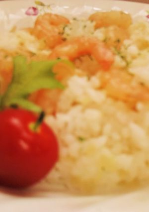 あったかいご飯にまぜるだけ♪エビピラフ☆-レシピのメイン写真