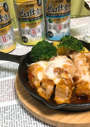 ✨簡単✨スキレットで熱々チキン-レシピのメイン写真