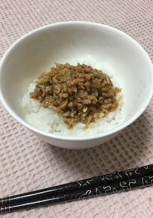 中華風そぼろでご飯もりもり♪-レシピのメイン写真