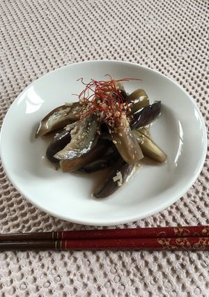 酢生姜でさっぱりナス！-レシピのメイン写真