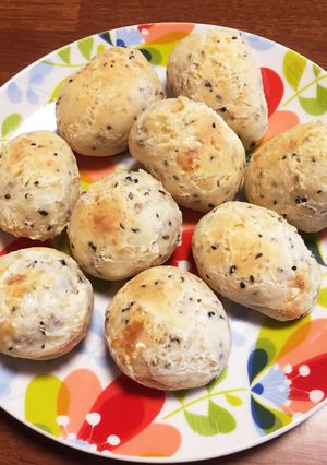 白玉粉で簡単！ﾓﾁﾓﾁポンデケージョ♪-レシピのメイン写真
