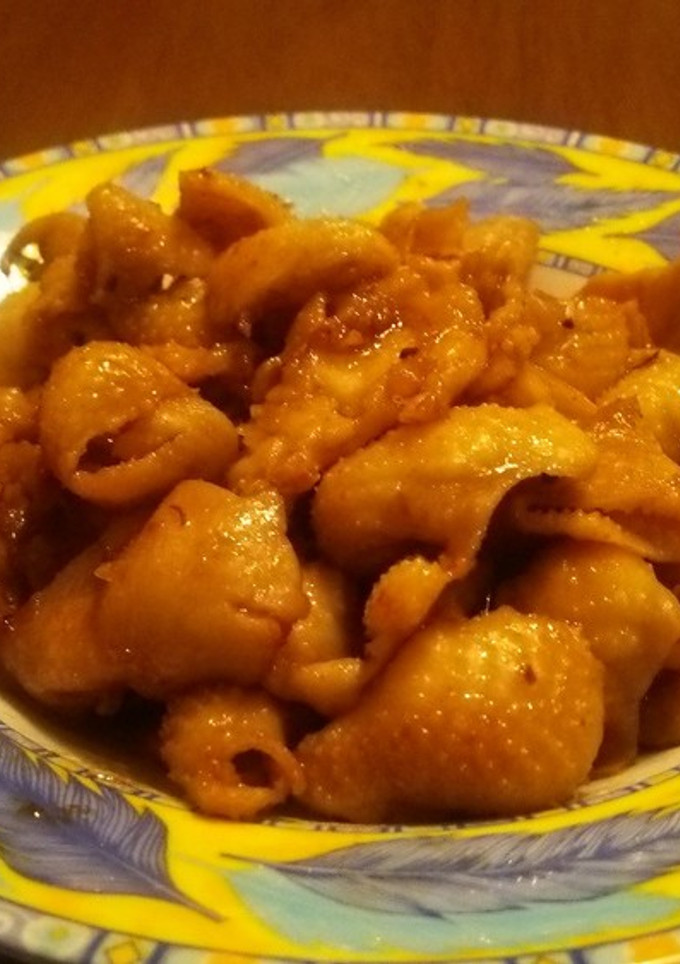 鶏皮の味噌炒め-レシピのメイン写真