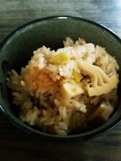 空豆の炊き込みご飯(筍入り)-レシピのメイン写真