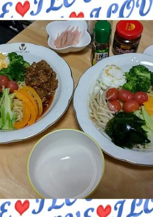 冷やし中華で➡✨斬新✨温・中華❗❗-レシピのメイン写真