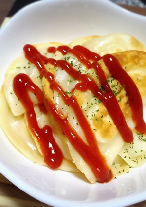 チーズのパリパリ餃子-レシピのメイン写真