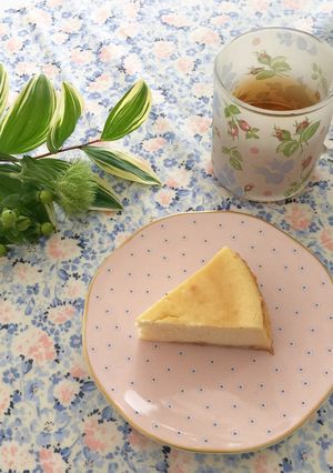 ベイクドチーズケーキ-レシピのメイン写真