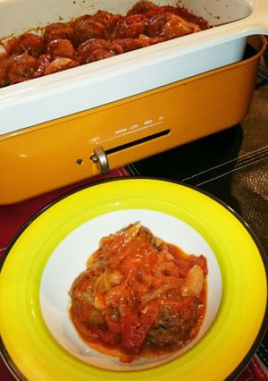 BRUNOサバ缶&豆腐ヘルシーなトマト煮-レシピのメイン写真