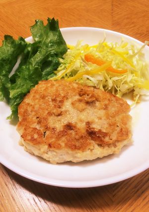 ヘルシーで簡単！豆腐チキンハンバーグ☆-レシピのメイン写真