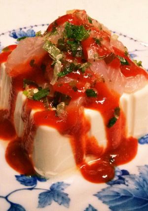 メバルと豆腐のコチュジャン辛味噌合え-レシピのメイン写真