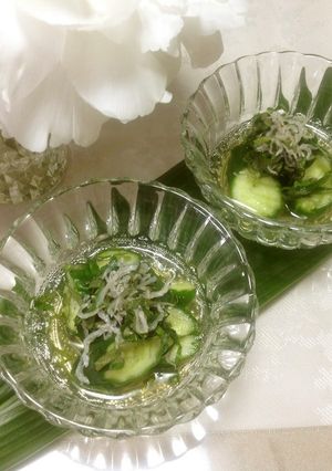 ✴︎大葉香る♡ジャコと胡瓜の酢の物✴︎-レシピのメイン写真