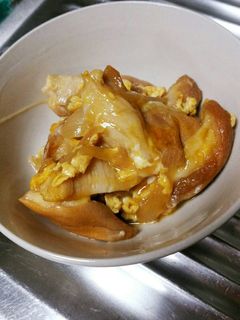 車麩のたまごとじ(親子丼風)-レシピのメイン写真