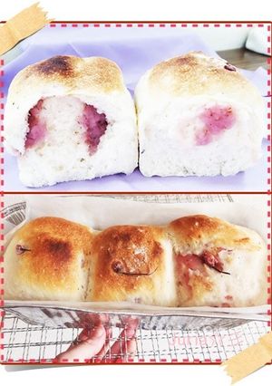 HB簡単★あんこロール食パン＆ちぎりパン-レシピのメイン写真