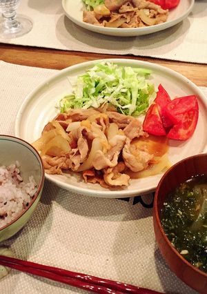 塩レモンとハチミツの生姜焼き-レシピのメイン写真
