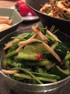 きゅうりとせりと生姜の和え物-レシピのメイン写真