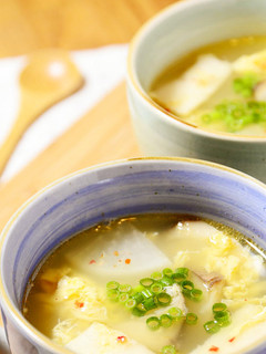 【麻辣味】きのこと大根の麻辣スープ-レシピのメイン写真