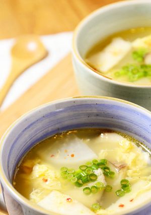 【麻辣味】きのこと大根の麻辣スープ-レシピのメイン写真
