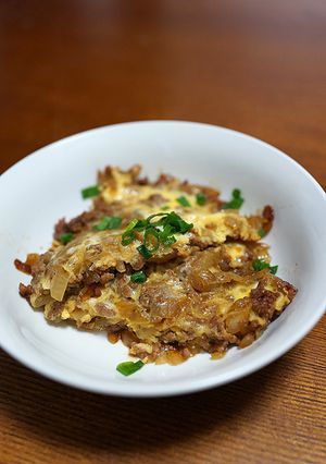 味付け簡単☆甘い和風(?)オムレツ-レシピのメイン写真
