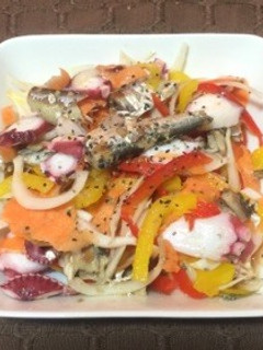 野菜とタコと魚のマリネ-レシピのメイン写真