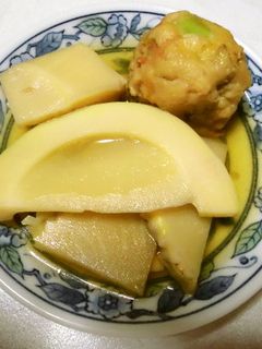 筍とひろうすの煮物-レシピのメイン写真
