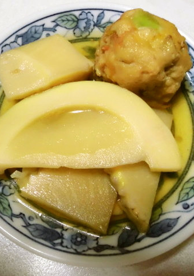 筍とひろうすの煮物-レシピのメイン写真