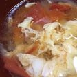 3step♡卵とトマトの白だしスープ