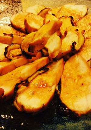 大好評！鶏ムネノンオイル照り焼きチキン-レシピのメイン写真