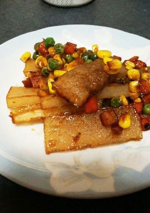 【ダイエット】冷凍こんにゃく焼き肉風☆-レシピのメイン写真