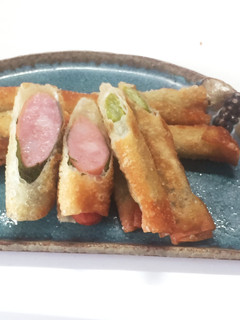 アスパラとウインナーのパリパリ揚げ-レシピのメイン写真