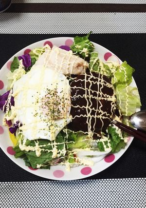 野菜いっぱい♡ロコモコ-レシピのメイン写真