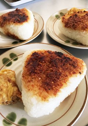 ごま味噌焼きおにぎり-レシピのメイン写真