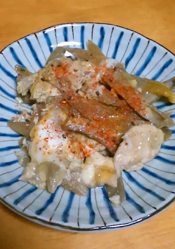 ささがきごぼうの卵とじ-レシピのメイン写真