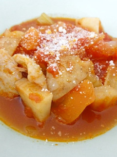 醤油麹とはちみつで♪チキンのトマト煮込み-レシピのメイン写真