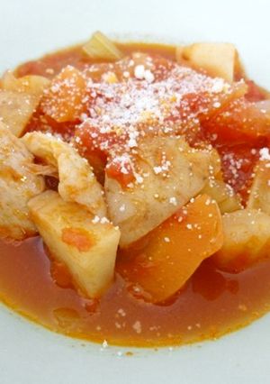 醤油麹とはちみつで♪チキンのトマト煮込み-レシピのメイン写真