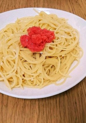 簡単!たらこスパゲティ-レシピのメイン写真