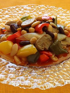 彩り野菜と3種豆のピスト【天狗缶詰】-レシピのメイン写真