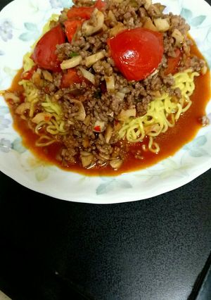 トマト炸醤麺-レシピのメイン写真