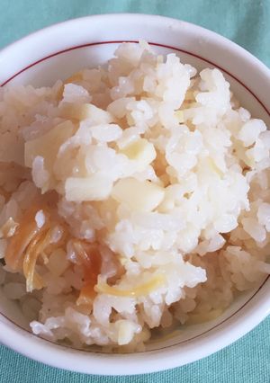 筍と帆立のごはん-レシピのメイン写真