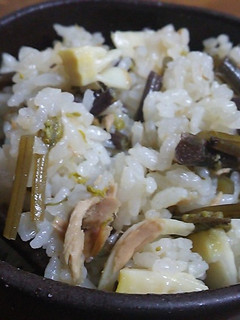 シーチキン入り山菜炊き込みご飯-レシピのメイン写真