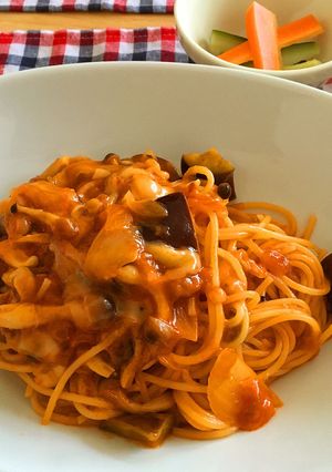 ＊市販のトマトソースを使ったパスタ＊-レシピのメイン写真