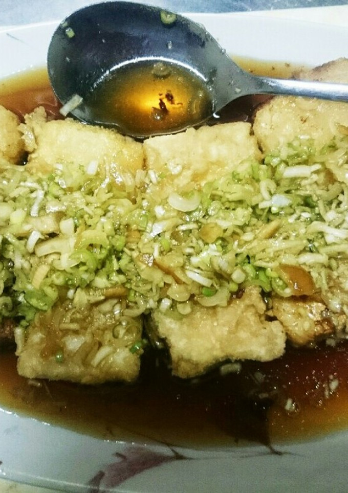 我が家の揚出し豆腐-レシピのメイン写真
