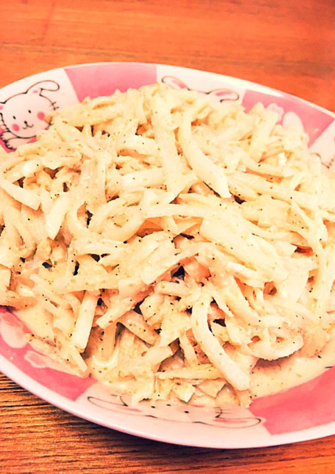 混ぜるだけ簡単☆大根のオイマヨサラダ-レシピのメイン写真