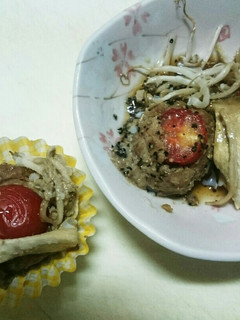 挽肉とミニトマトの包み焼き-レシピのメイン写真