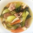 ちょっと中華風豚肉野菜コンソメスープ