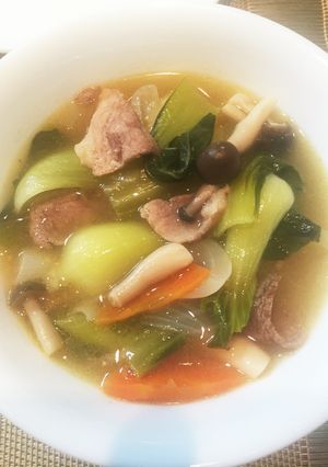 ちょっと中華風豚肉野菜コンソメスープ-レシピのメイン写真