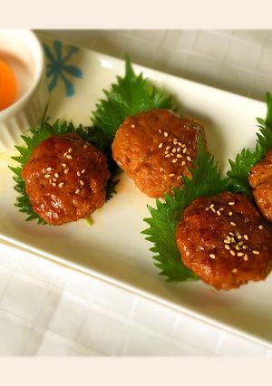 豆腐入り＊ふんわり甘辛つくね-レシピのメイン写真