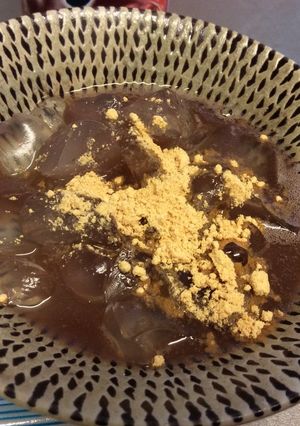 わらび餅におしるこ？-レシピのメイン写真