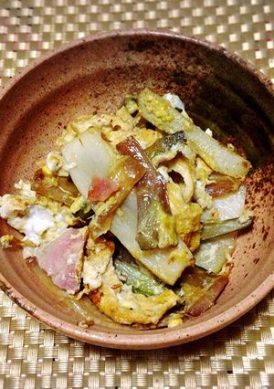 うどと油揚げのチャンプル風炒め-レシピのメイン写真